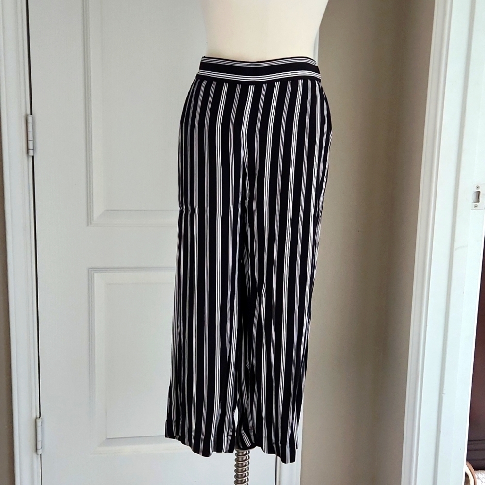 LOFT wide leg cropped pant